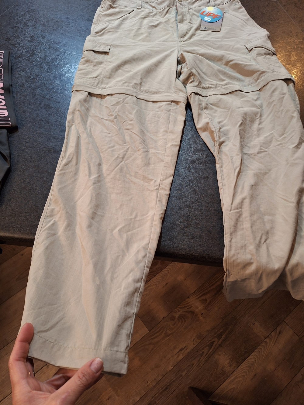 Womens Columbia Convertible Hiking Pants - Light Khaki